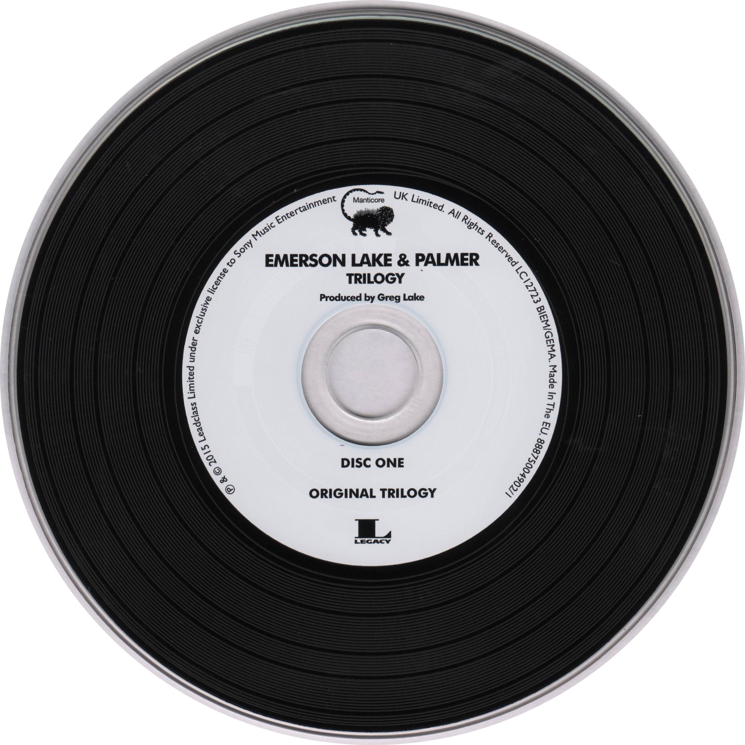 Emerson, Lake and Palmer Trilogy deluxe edition [cd1 d]